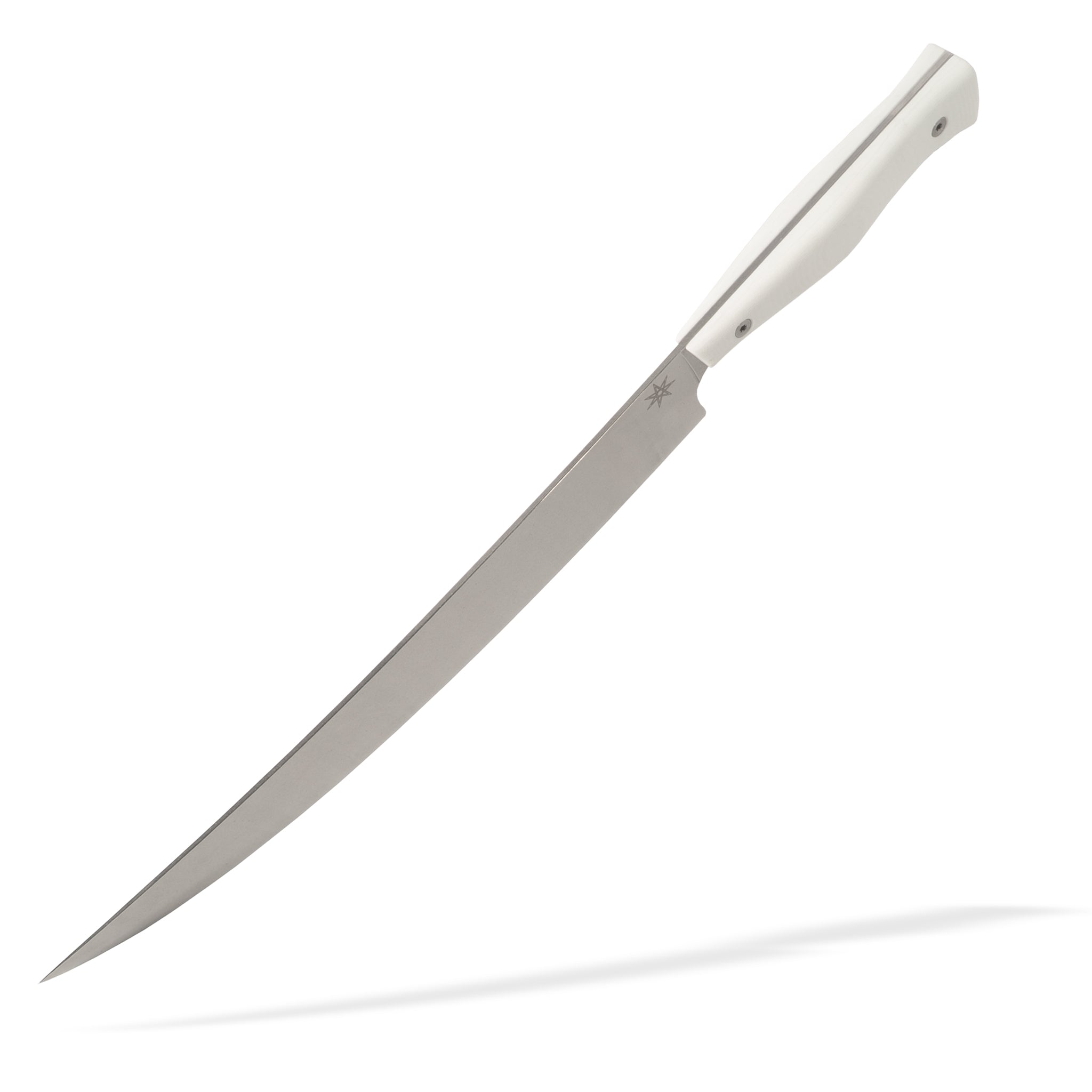 Detail photo Town Cutler Culinary 2.0 White Scimitar Butcher Knife