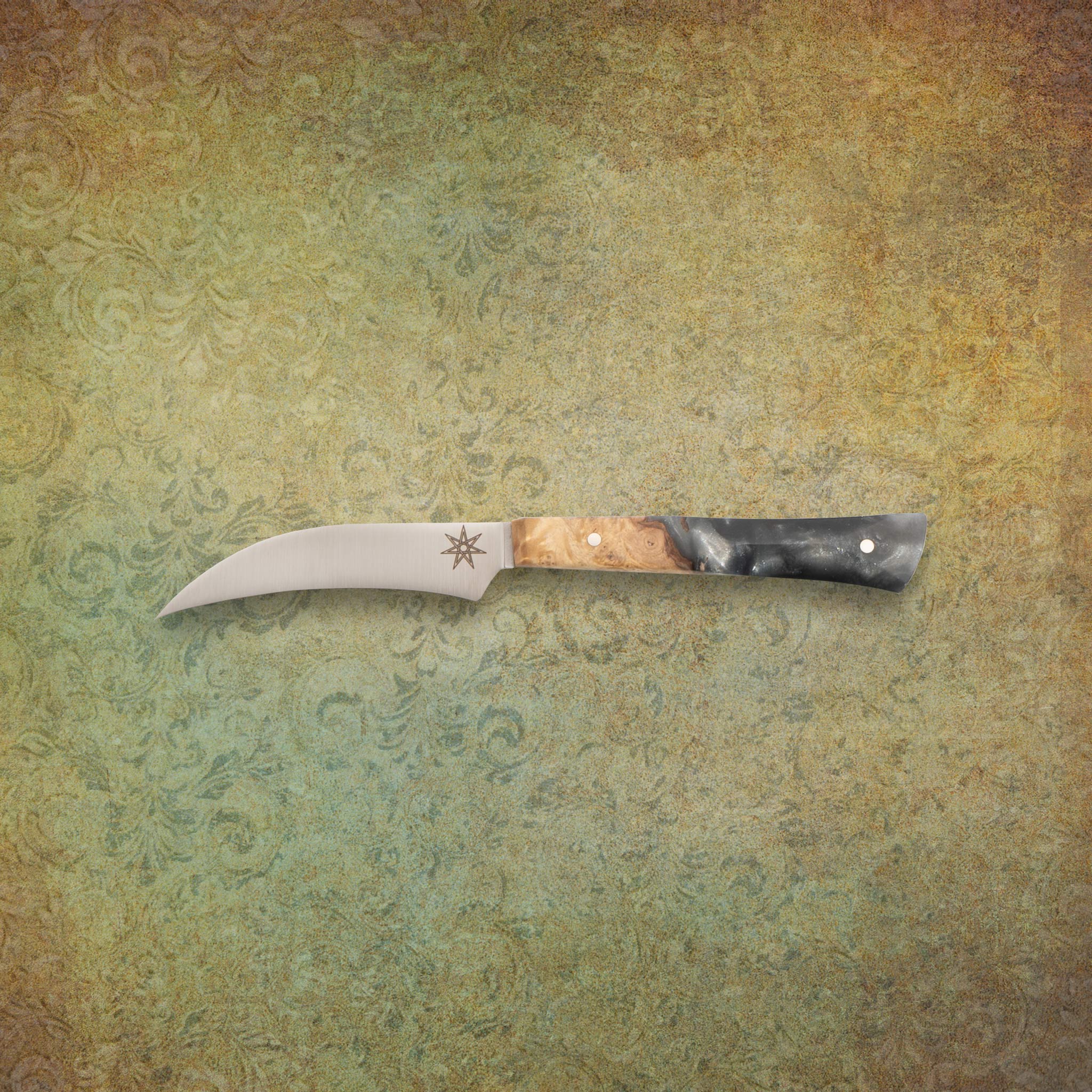 Town Cutler 3" bird's beak knife from Ag 47 knife line.