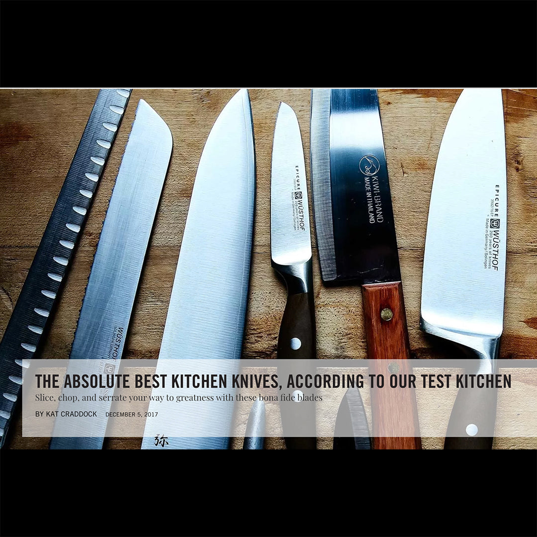 Saveur - The Best Kitchen Knives cover