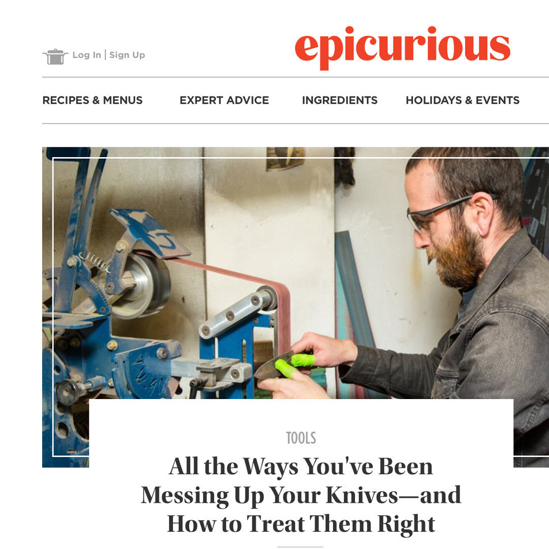 Epicurious - All the Ways You've Been Messing Up Your Knives