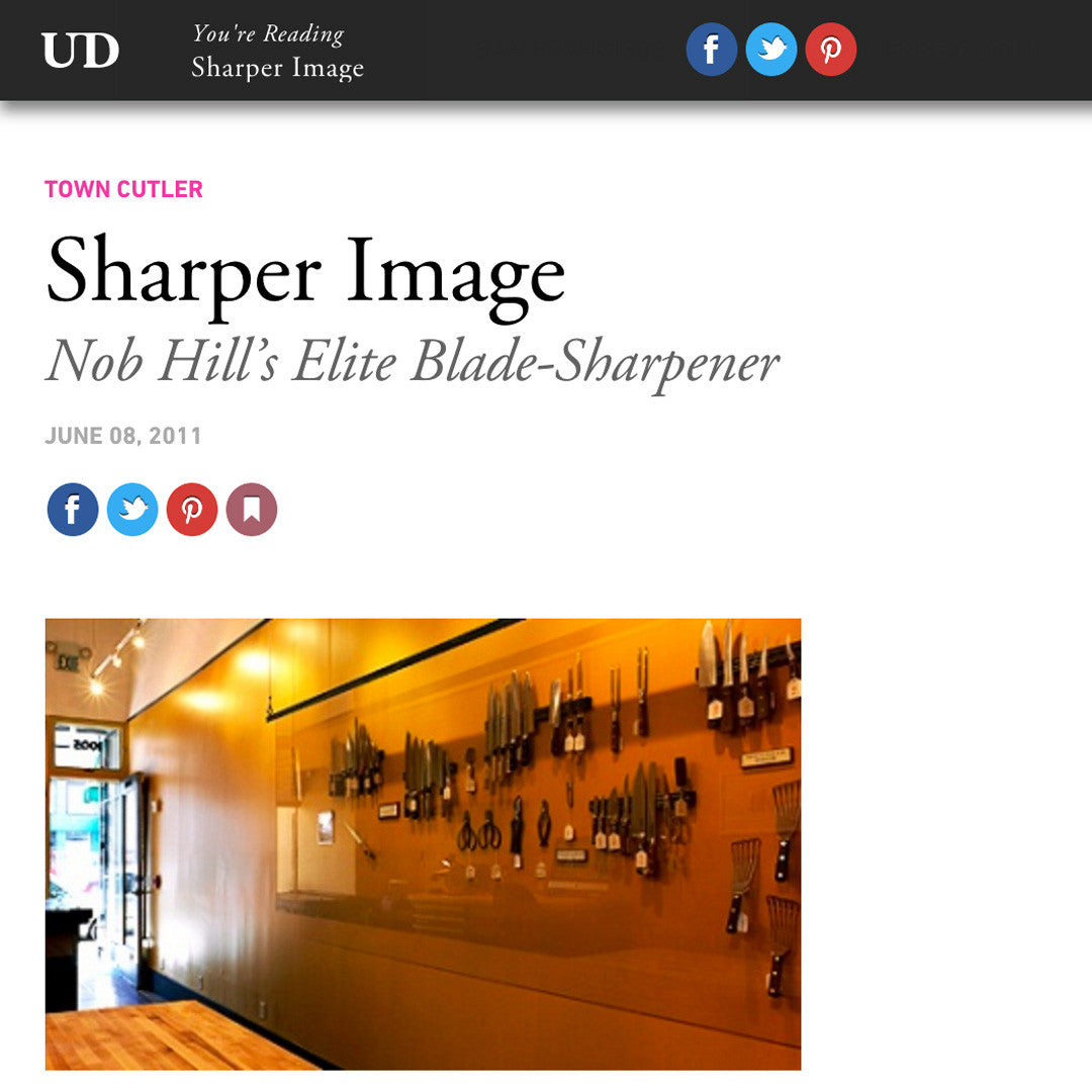 Urban Daddy -  Sharper Image Nob Hill’s Elite Blade-Sharpener