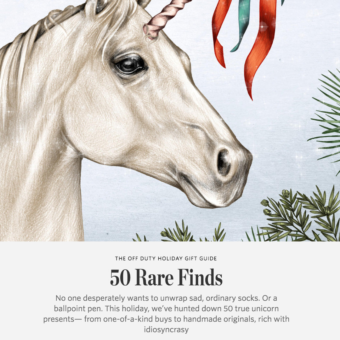 Wall Street Journal cover for 50 Rare Finds 2017 gift guide