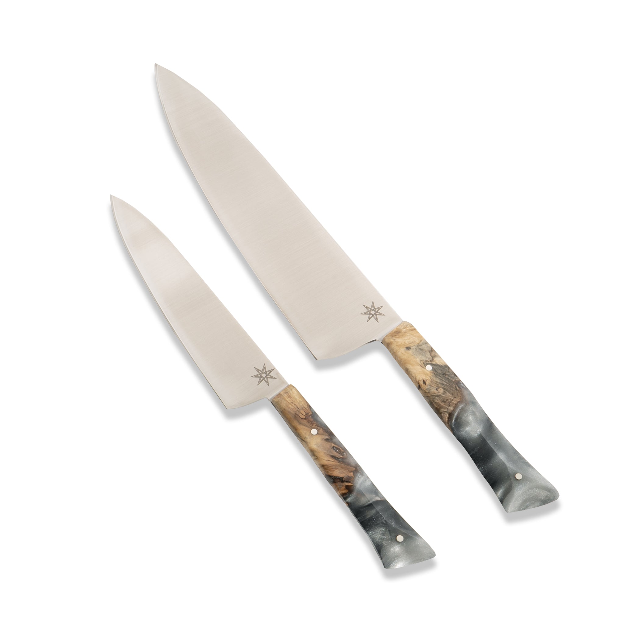 Ag 47 Commis Knife Set. 2 piece knife set to form the base of your kitchen cutlery.