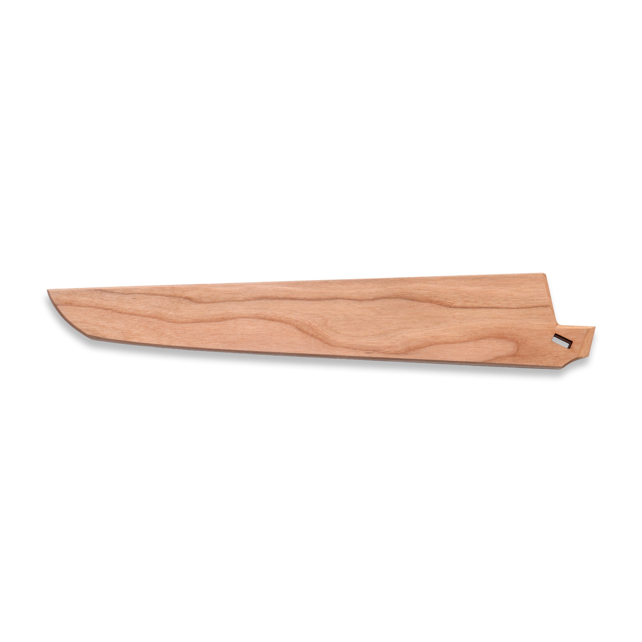 Walnut wooden  saya knife sheath for Town Cutler Culinary 2.0 bread knives.
