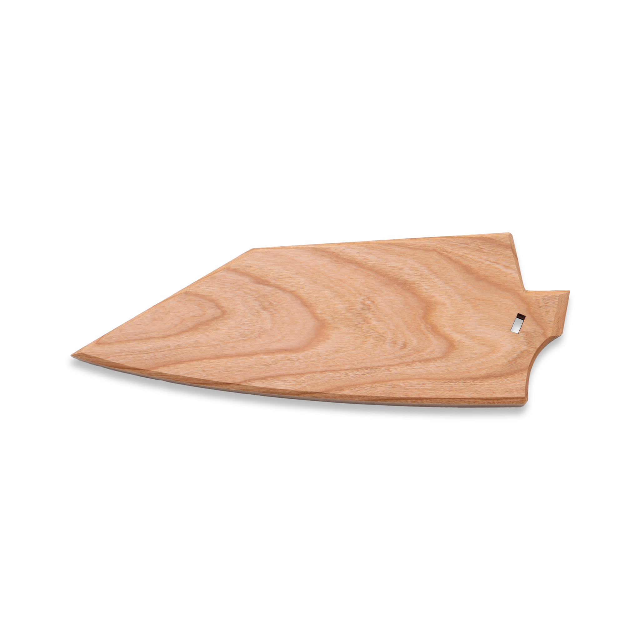 Walnut wooden saya knife sheath for Town Cutler Culinary 2.0 Chopper knives.