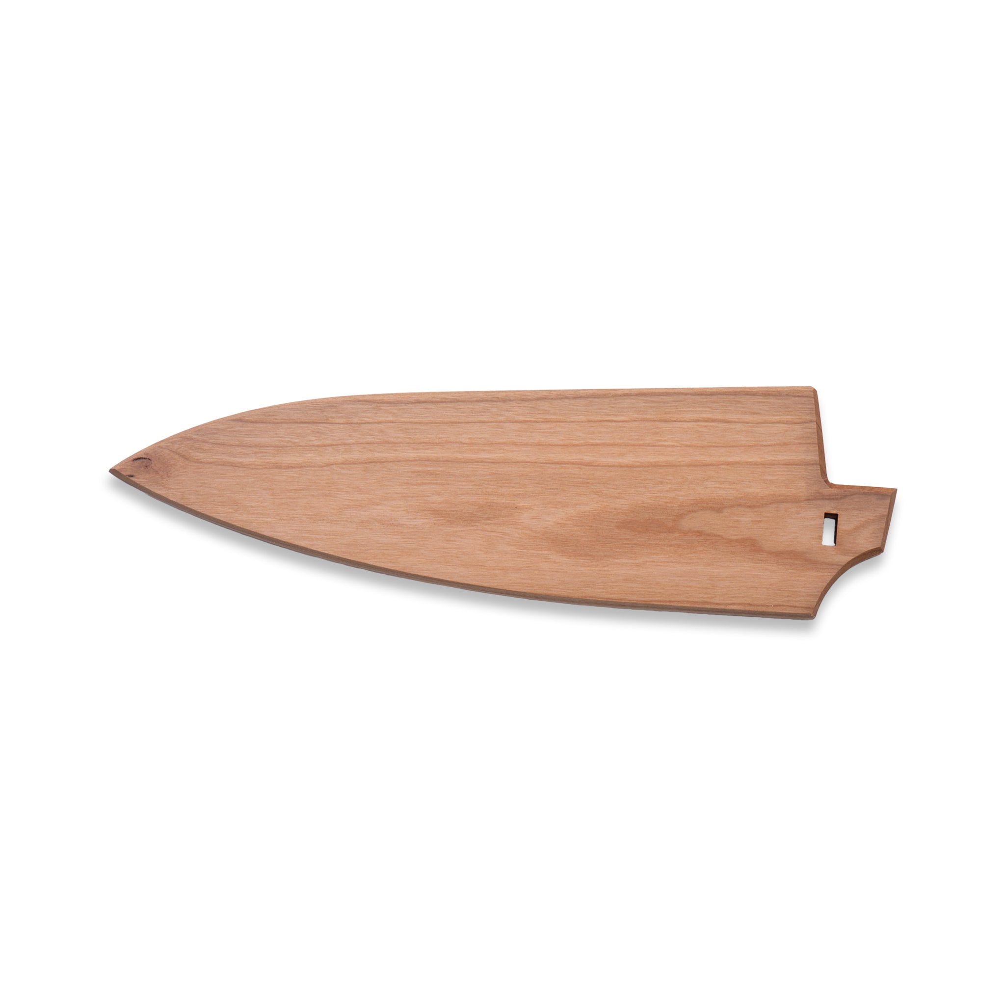 Walnut wooden saya knife sheath for Town Cutler Resin/wood 7" Chef knives.