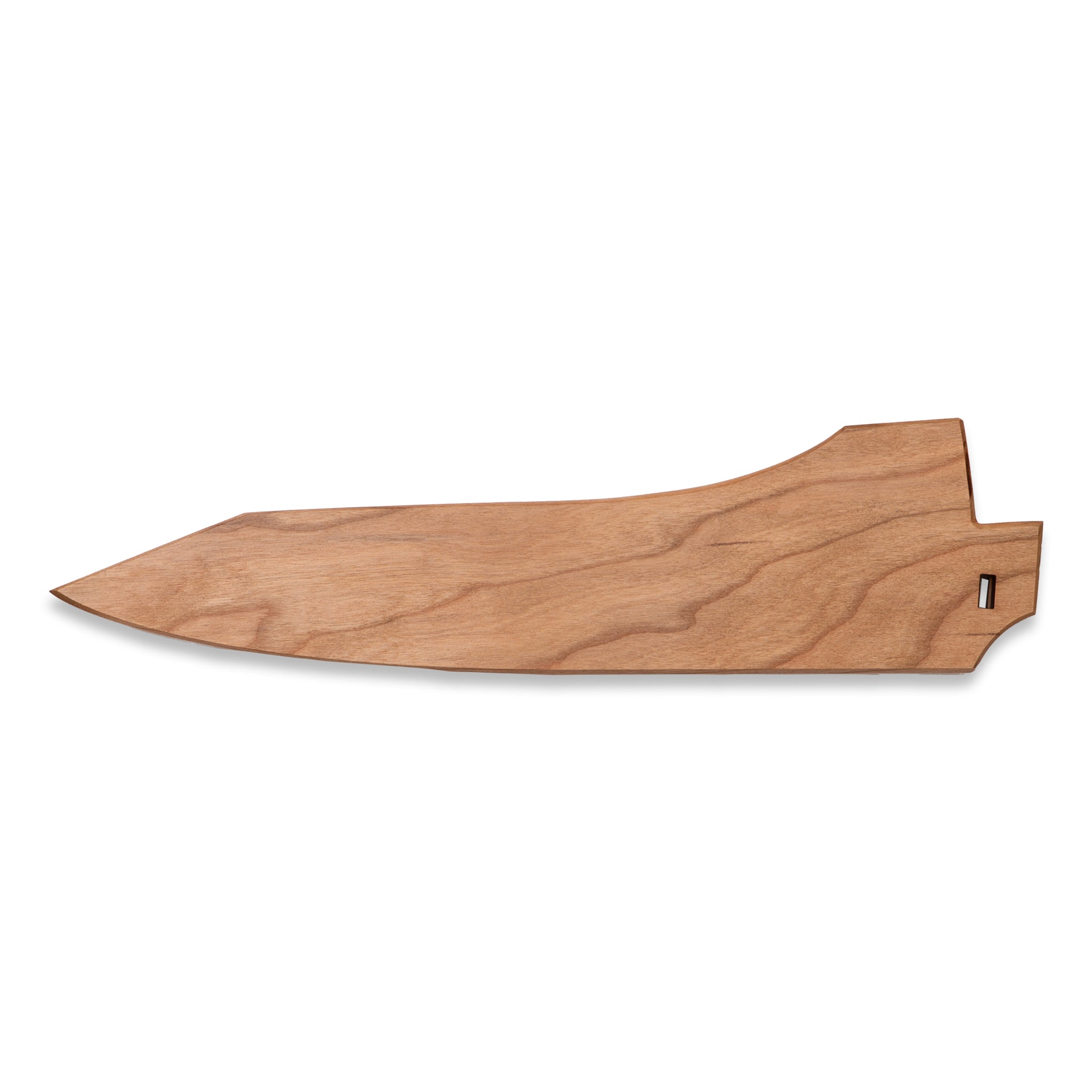 Walnut wooden saya knife sheath for Town Cutler Tahoe Bliss, Desert Dawn, or Ag 47 9" Bread knives.