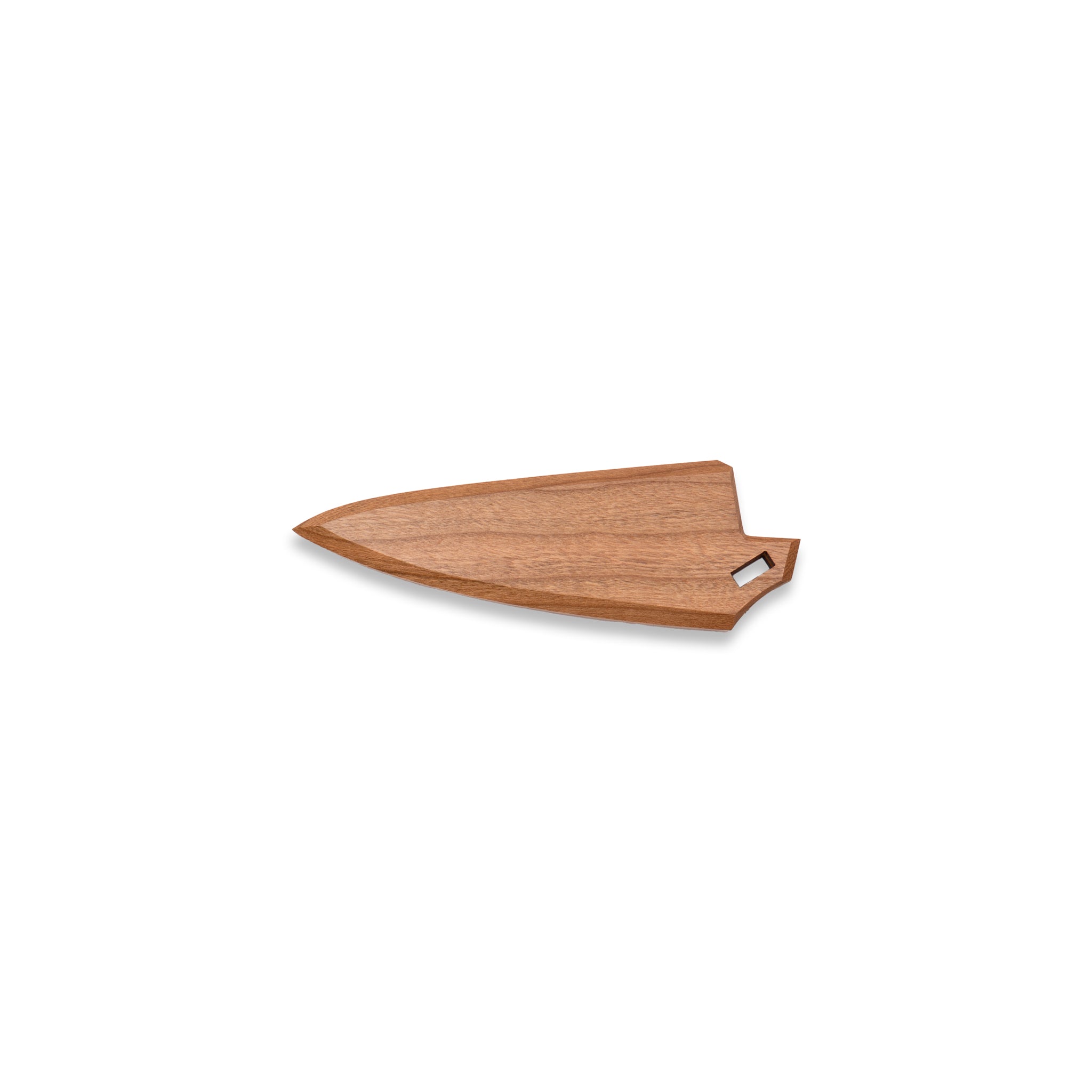 Walnut wooden saya knife sheath for Town Cutler Tahoe Bliss, Desert Dawn, or Ag 47 3" Paring knives.