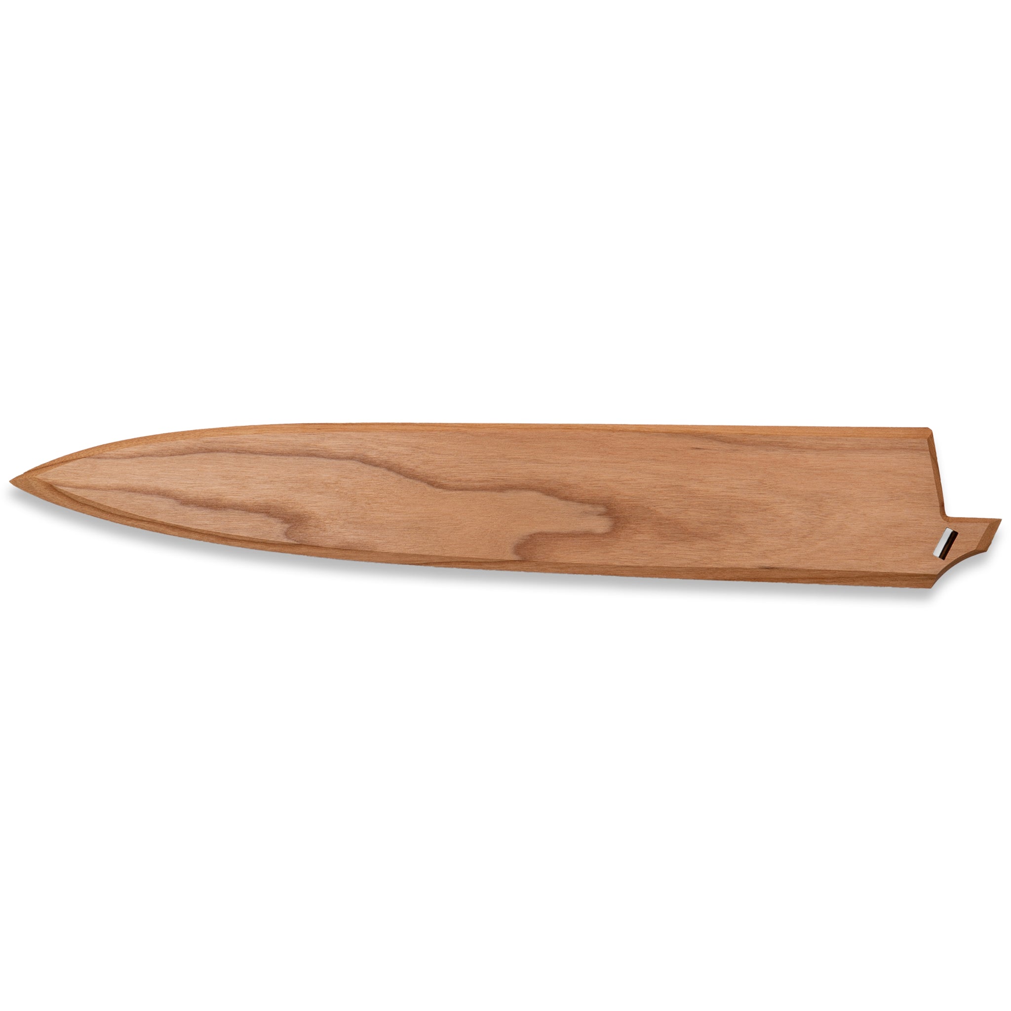 Walnut wooden saya knife sheath for Town Cutler Tahoe Bliss, Desert Dawn, or Ag 47 10" Slicer Knives.