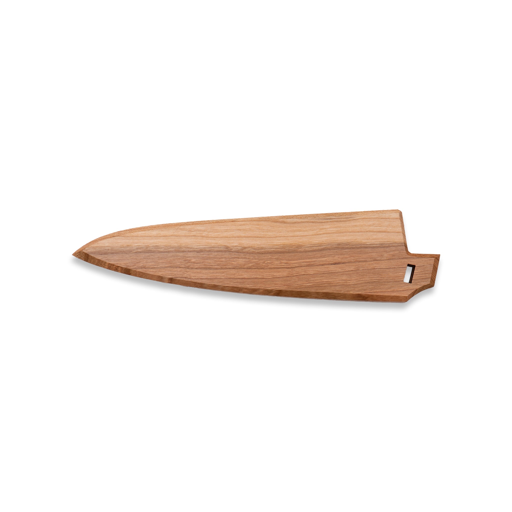 Walnut wooden saya knife sheath for Town Cutler Tahoe Bliss, Desert Dawn, or Ag 47 6" Utility knives.