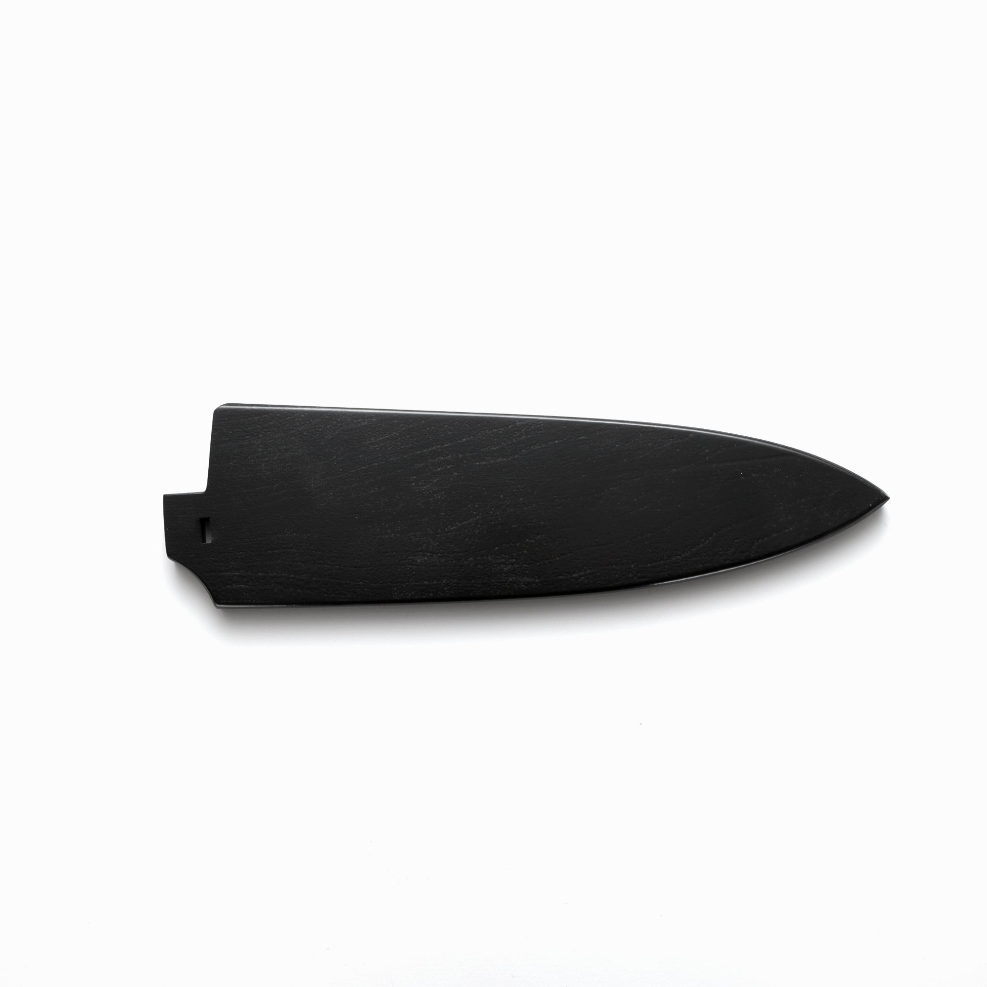 Black wood saya knife sheath for Town Cutler Desert Dawn and Olneya 8.5" chef knife.